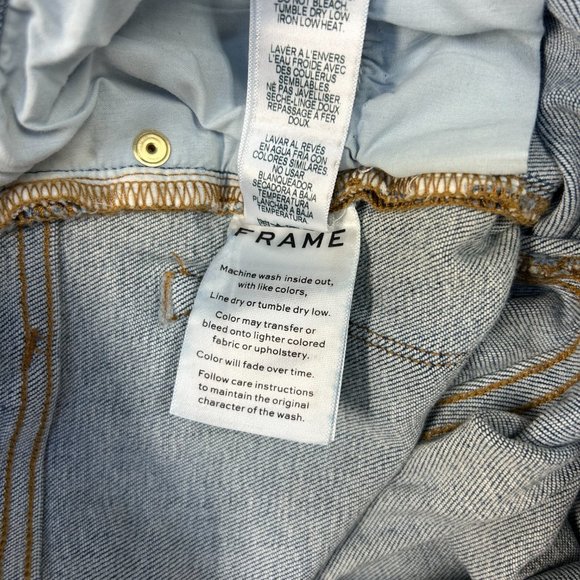 Frame Le High Skinny Raw Stagger - Picture 4 of 4